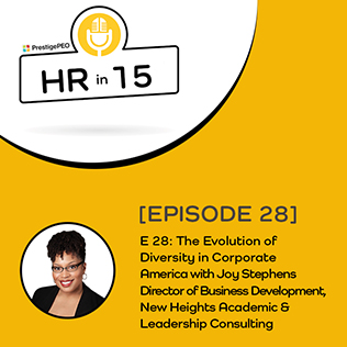 EPISODE 28: The Evolution of Diversity in Corporate America with Joy Stephens