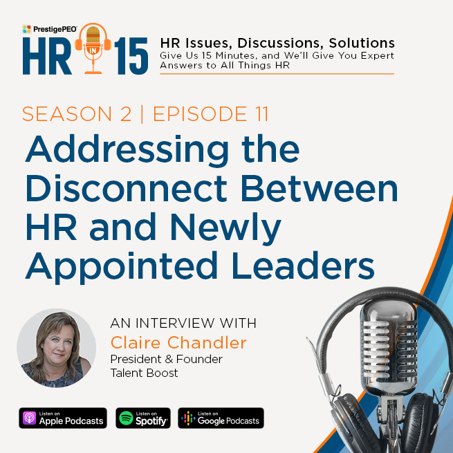 S2 E11: Addressing the Disconnect Between HR and Newly Appointed Leaders