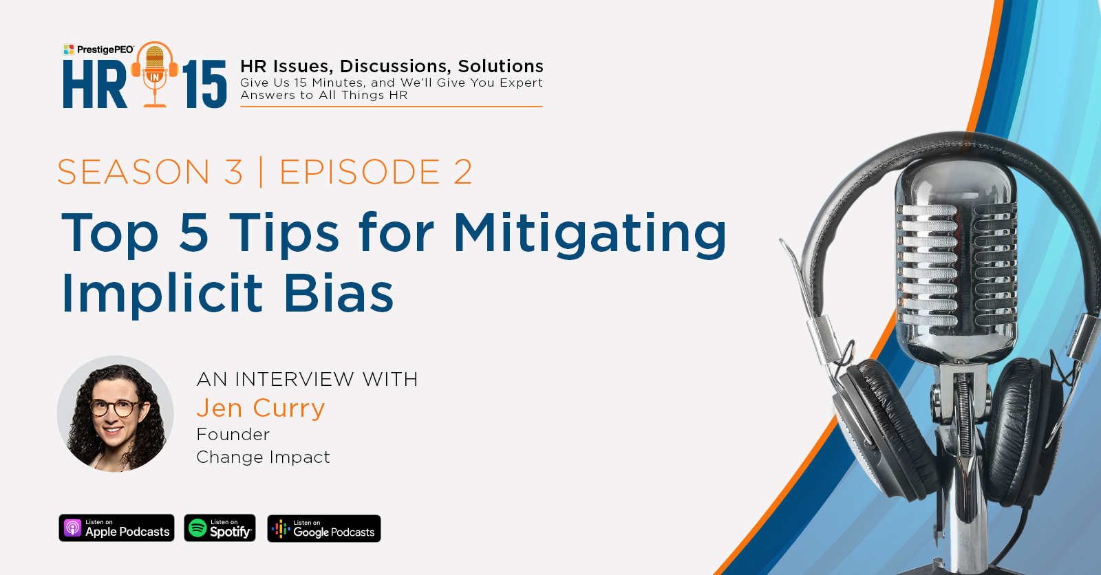 HRin15 Interview with Jen Curry: Top 5 Tips for Mitigating Implicit Bias