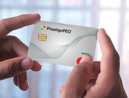 PrestigePEO Juice Card