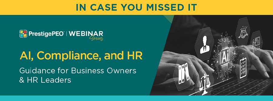 102925 Prospect Newsletter - AI Compliance Webinar AI Compliance and HR