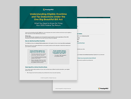 OBBB Overview & Tip Guide (2025 Tax Year)